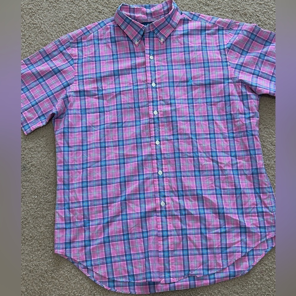 Vintage Ralph Lauren Men’s Large Classic Fit Button Down Shirt - Picture 7 of 7
